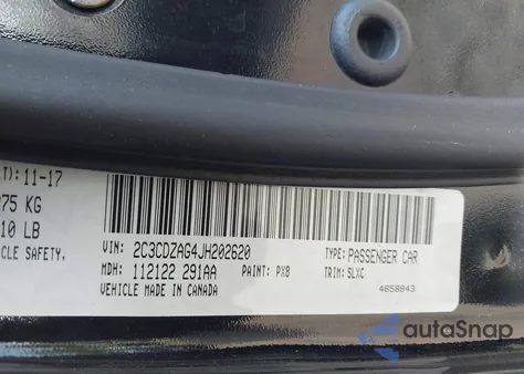 2018 Dodge Challenger Sxt Plus z USA, uszkodzony, nr VIN 2C3CDZAG4JH202620